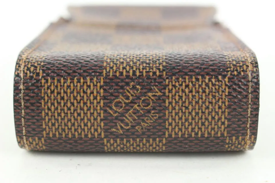 Louis Vuitton Damier Ebene Mobile Etui Phone Case Cigarette Holder 416lv528