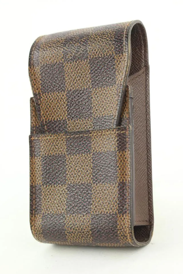 Louis Vuitton Damier Ebene Mobile Etui Phone Case Cigarette Holder 416lv528