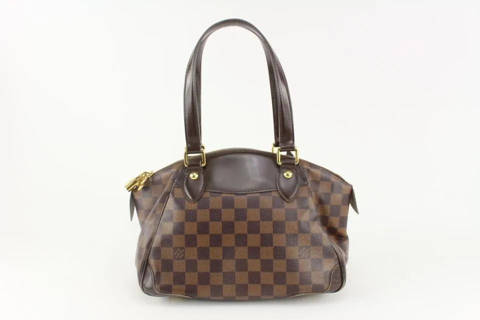 Louis Vuitton Damier Ebene Verona Bowling Bag 126lv47