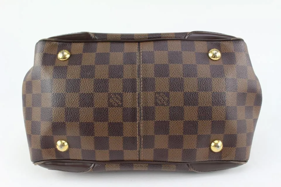 Louis Vuitton Damier Ebene Verona Bowling Bag 126lv47