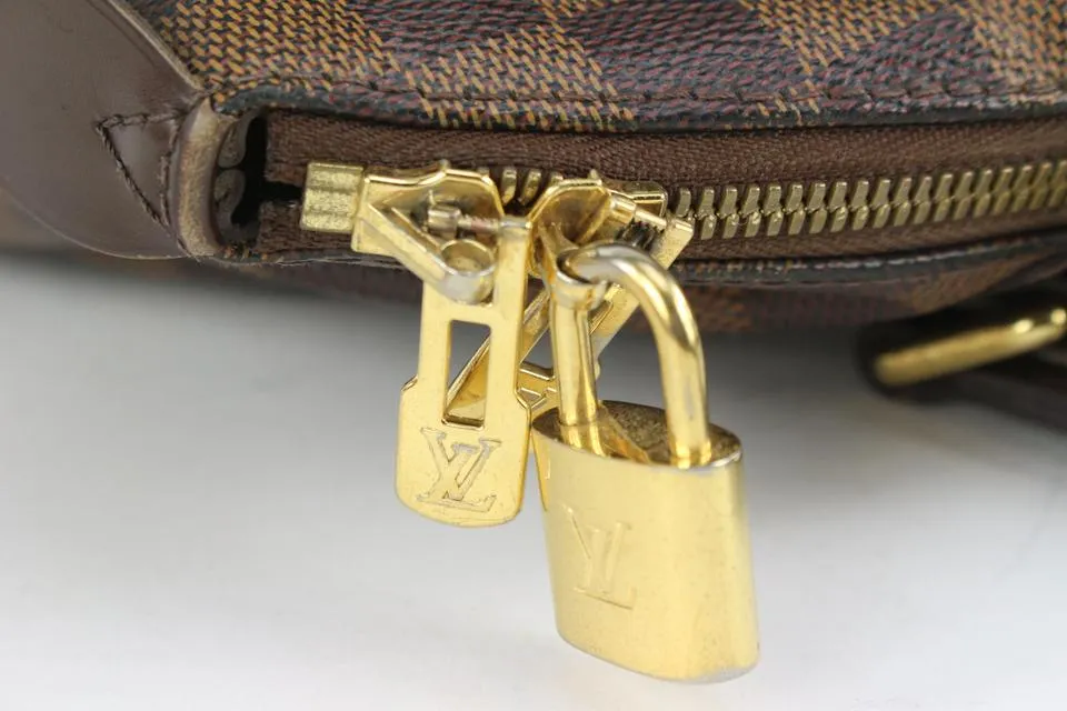 Louis Vuitton Damier Ebene Verona Bowling Bag 126lv47