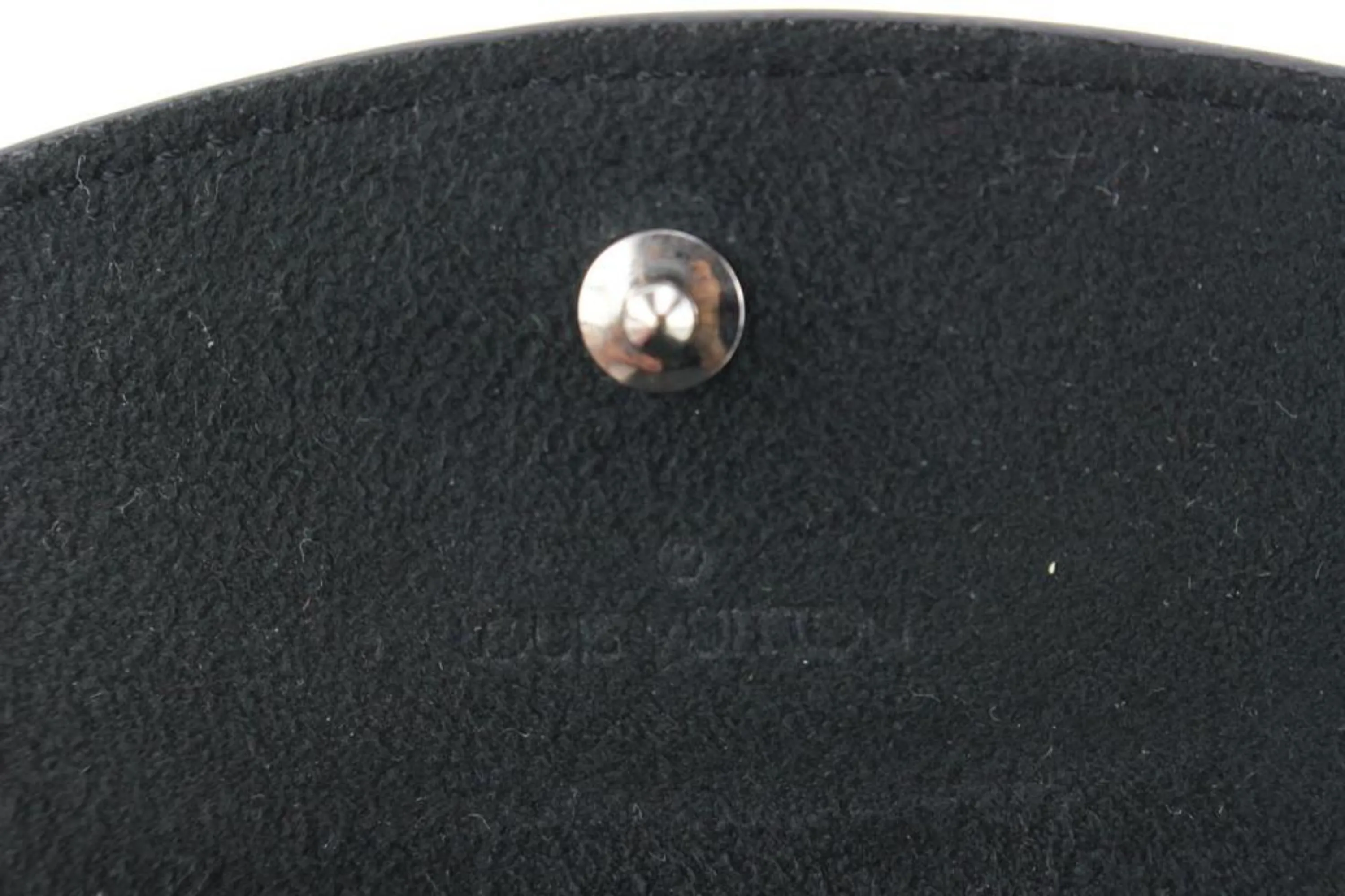 Louis Vuitton Damier Graphite Cufflink Pouch Case Holder 96lk616s