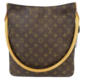 LOUIS VUITTON Monogram Canvas Looping GM Bag