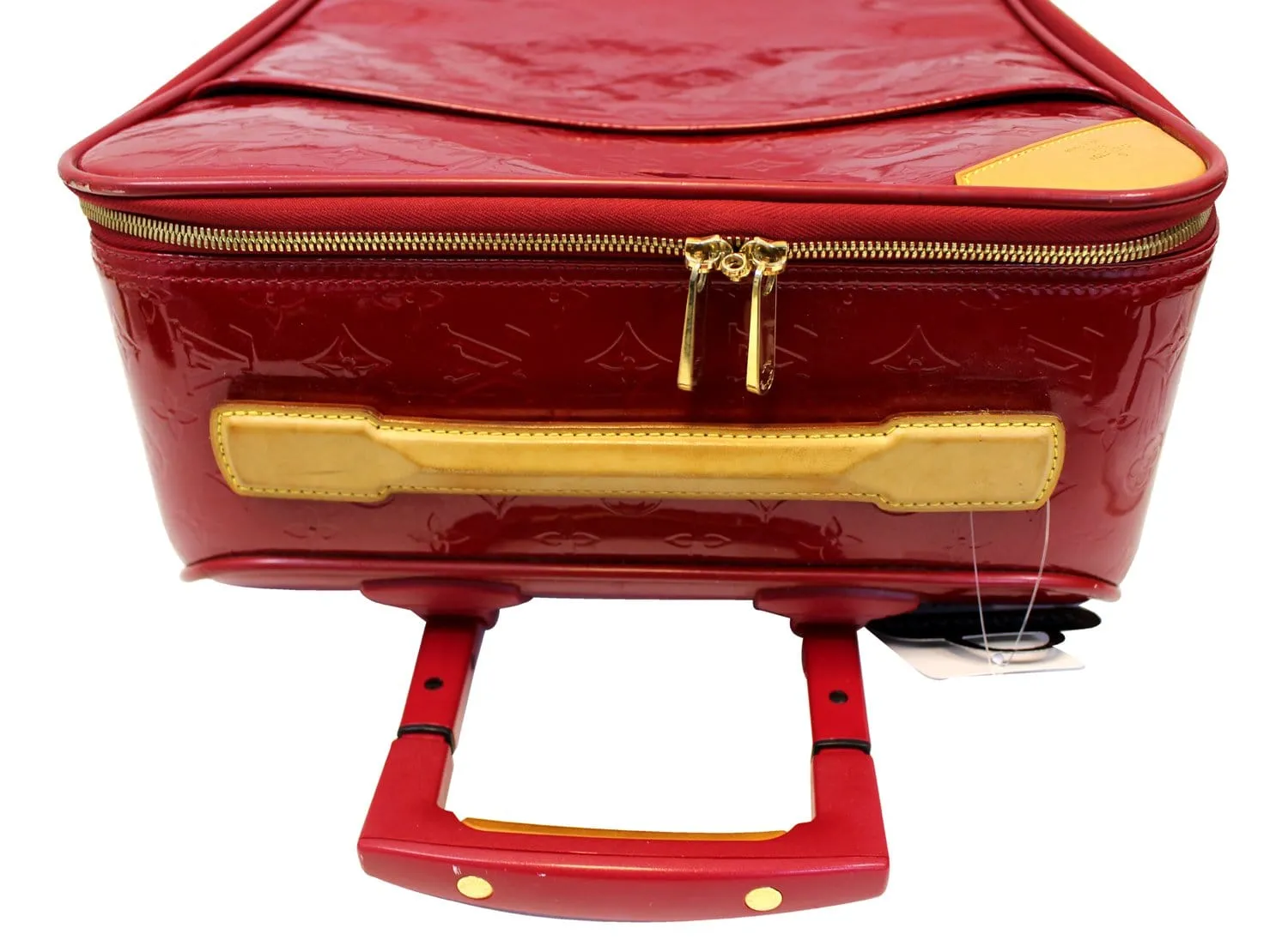 LOUIS VUITTON Pomme D'Amour Monogram Vernis Pegase 45 Suitcase
