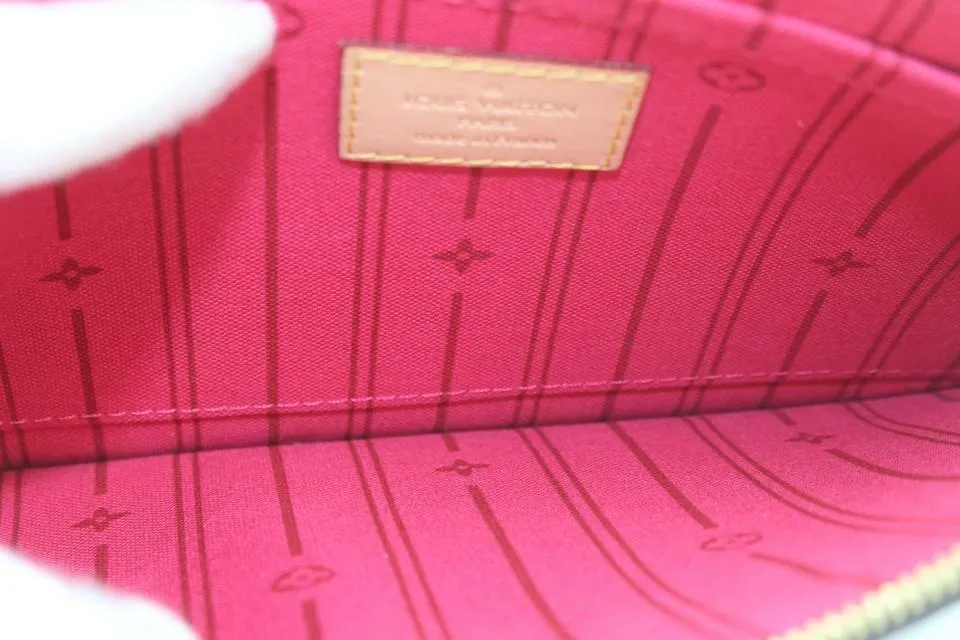 Louis Vuitton Ultra Rare Mon Monogram Neverfull Pochette MM or GM 8lvs111