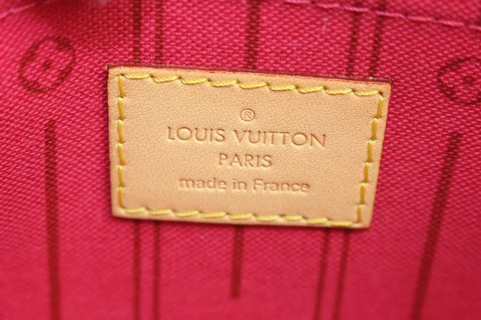 Louis Vuitton Ultra Rare Mon Monogram Neverfull Pochette MM or GM 8lvs111