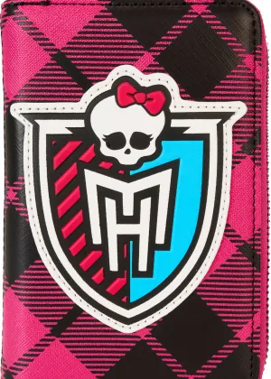Loungefly Mattel Monster High Crest Wallet Black