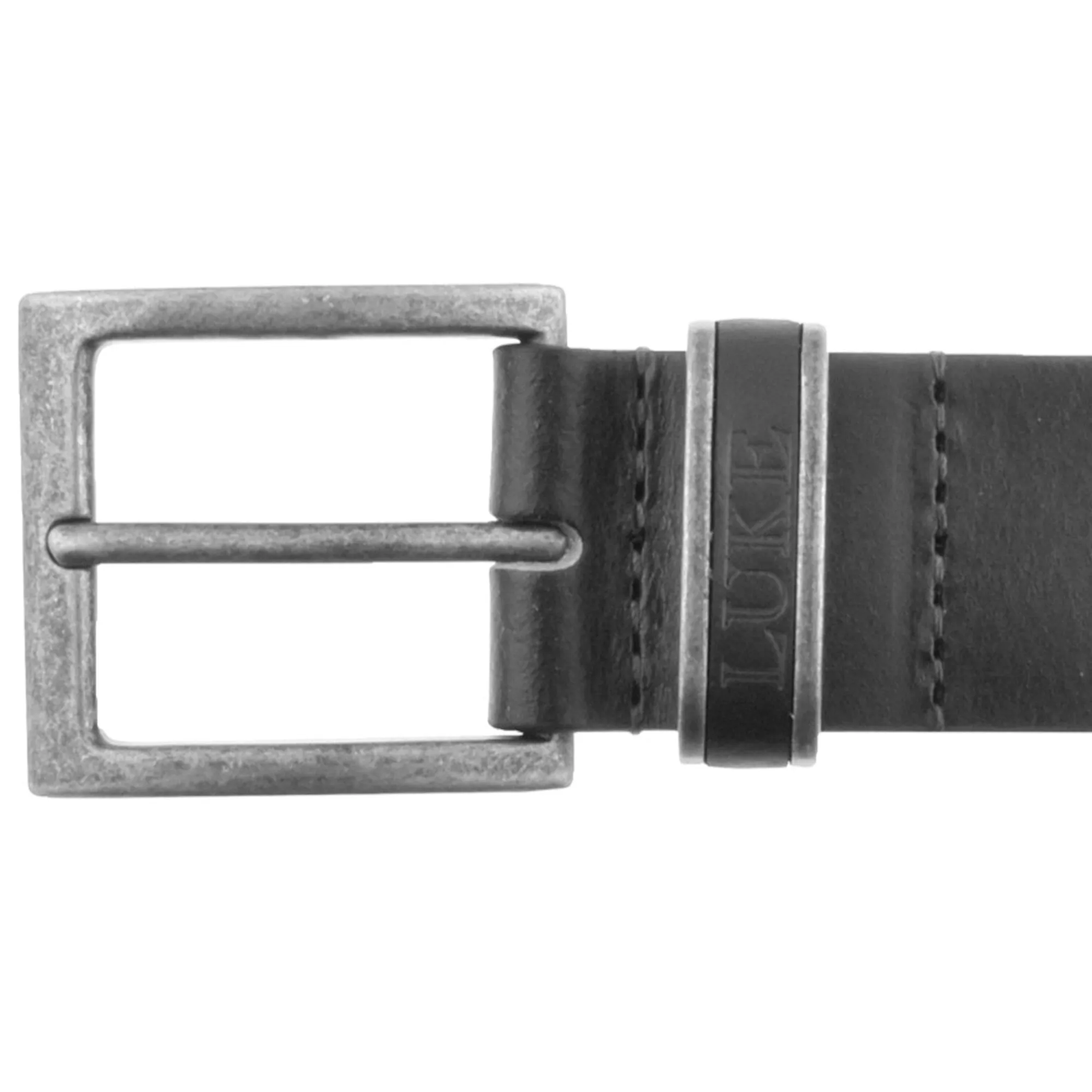 Luke 1977 Kenny Leather Belt Black
