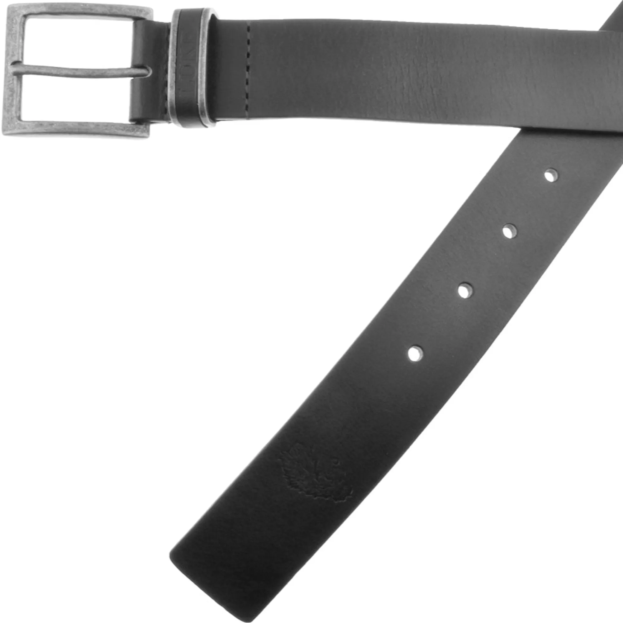 Luke 1977 Kenny Leather Belt Black