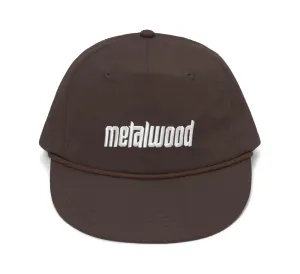 Metal Logo 5-Panel Rope Hat