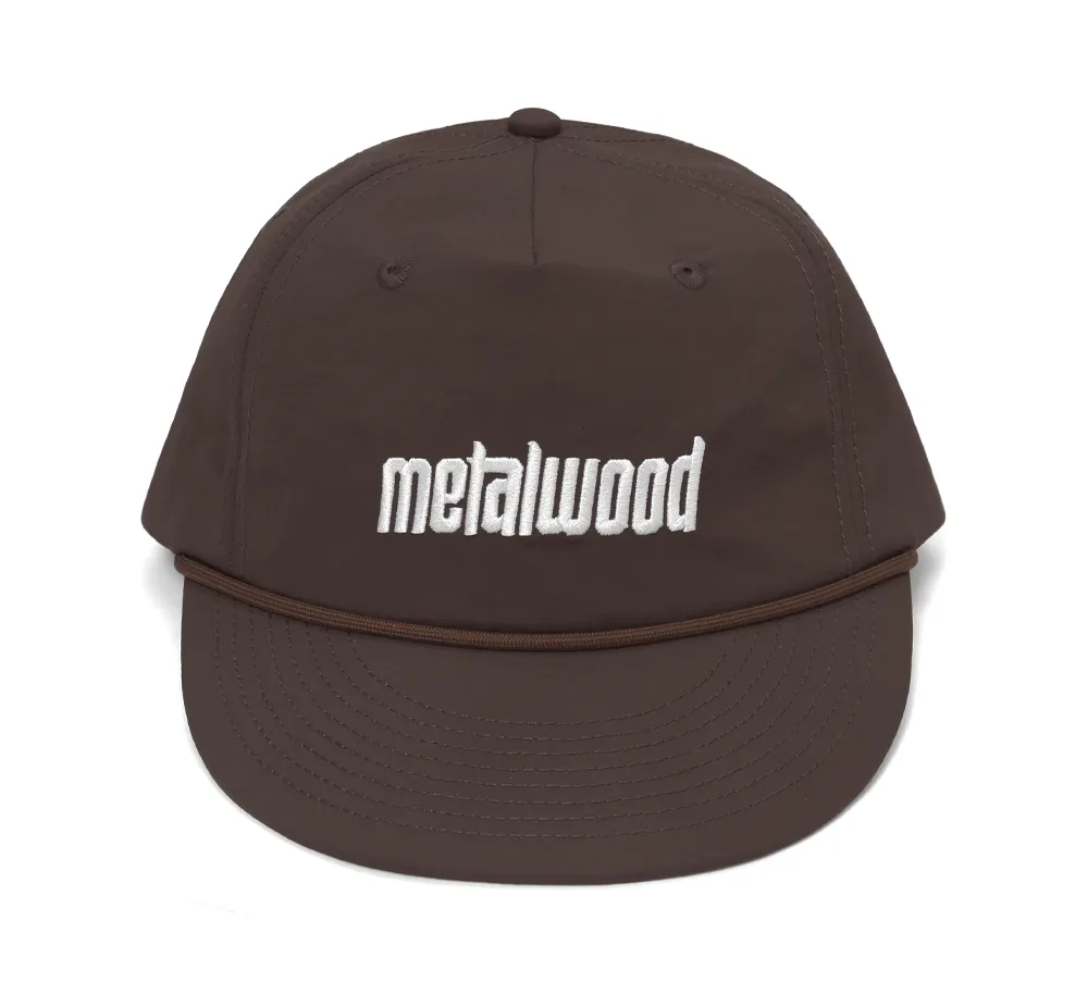 Metal Logo 5-Panel Rope Hat