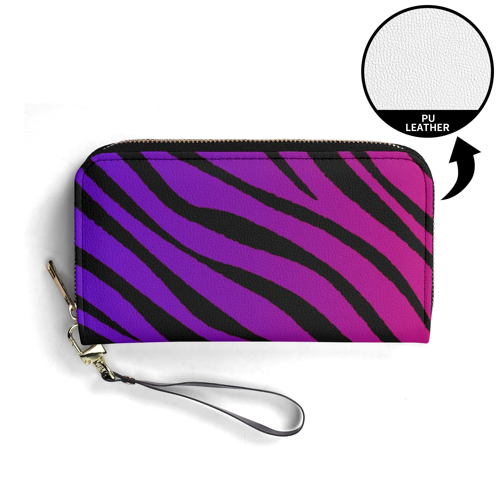 Multicolored Tiger Print PU Leather Wallet