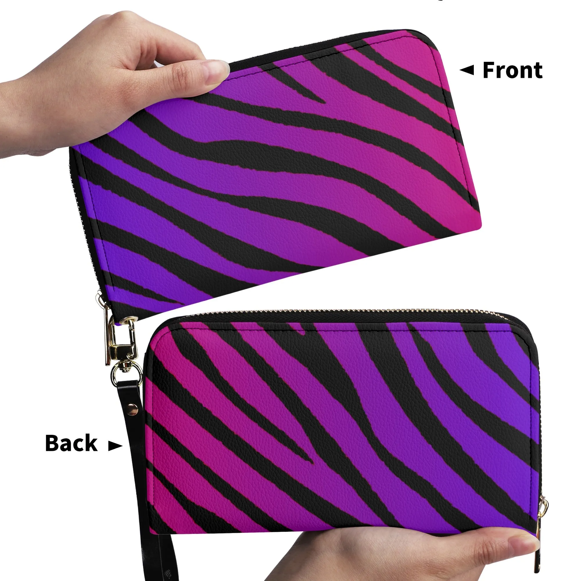Multicolored Tiger Print PU Leather Wallet