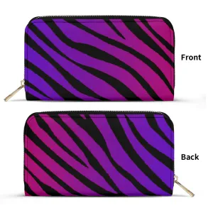 Multicolored Tiger Print PU Leather Wallet