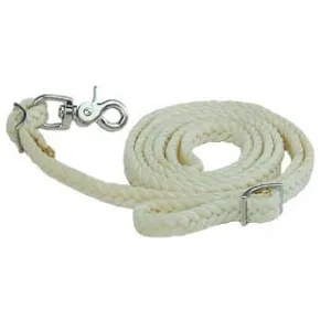Mustang Waxed Nylon Roping Rein - 5/8" Oval Braid