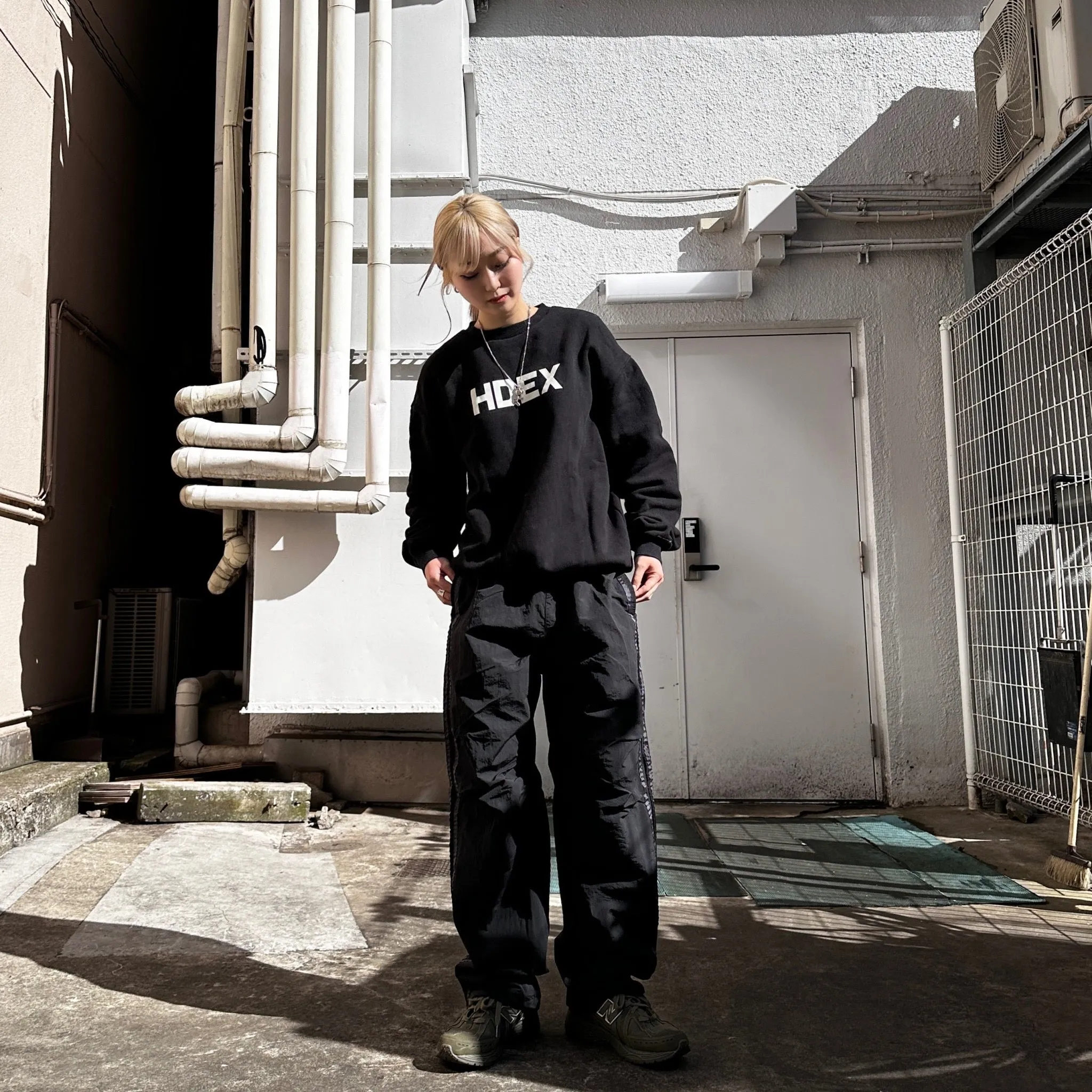N Logo Sideline Nylon Pants