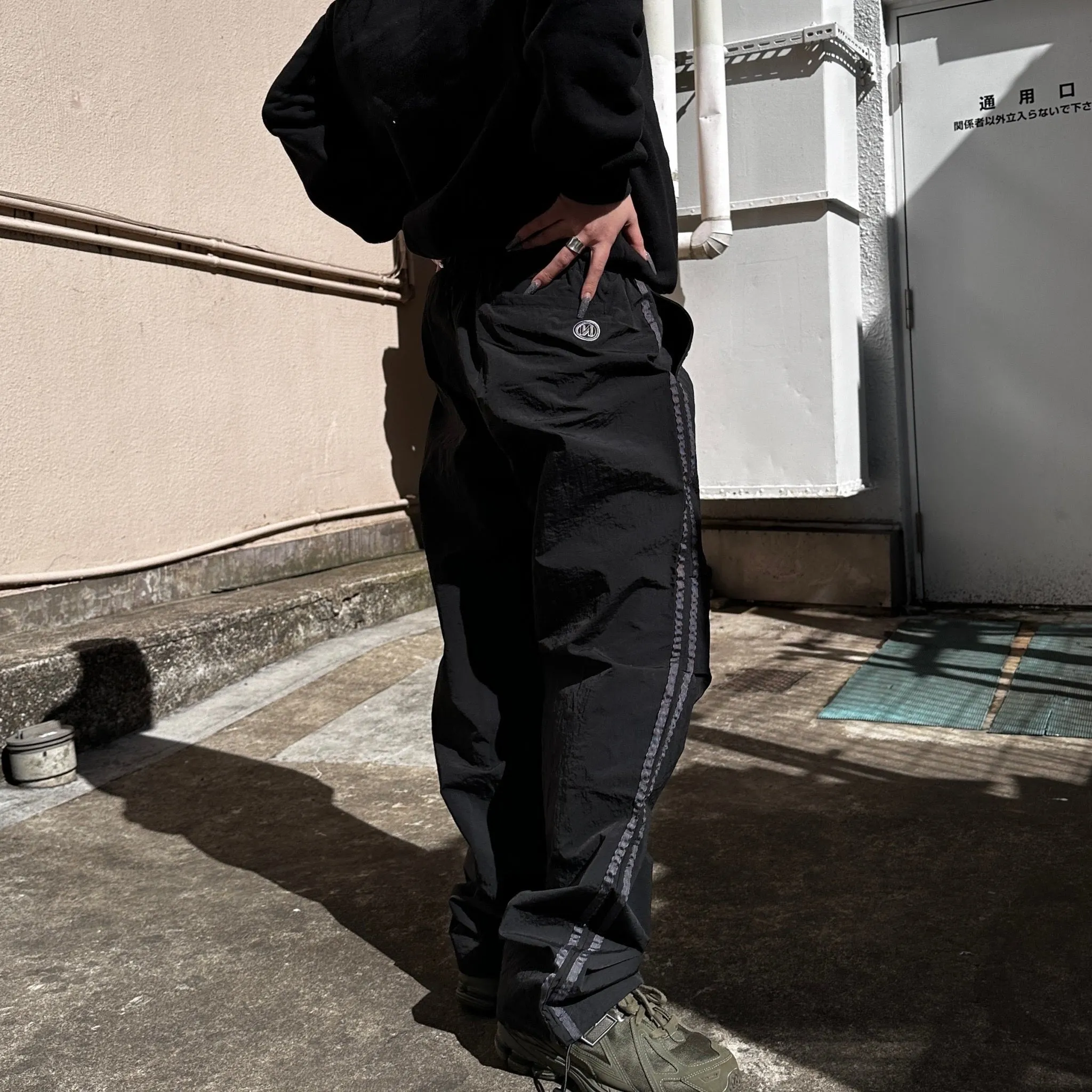 N Logo Sideline Nylon Pants