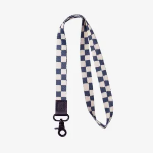 Neck Lanyard Faded Check