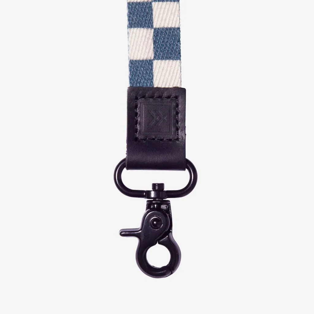 Neck Lanyard Faded Check
