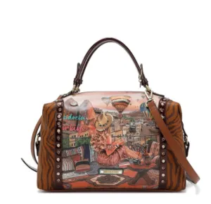 NICOLE LEE HEAVEN ON EARTH WIDE SATCHEL