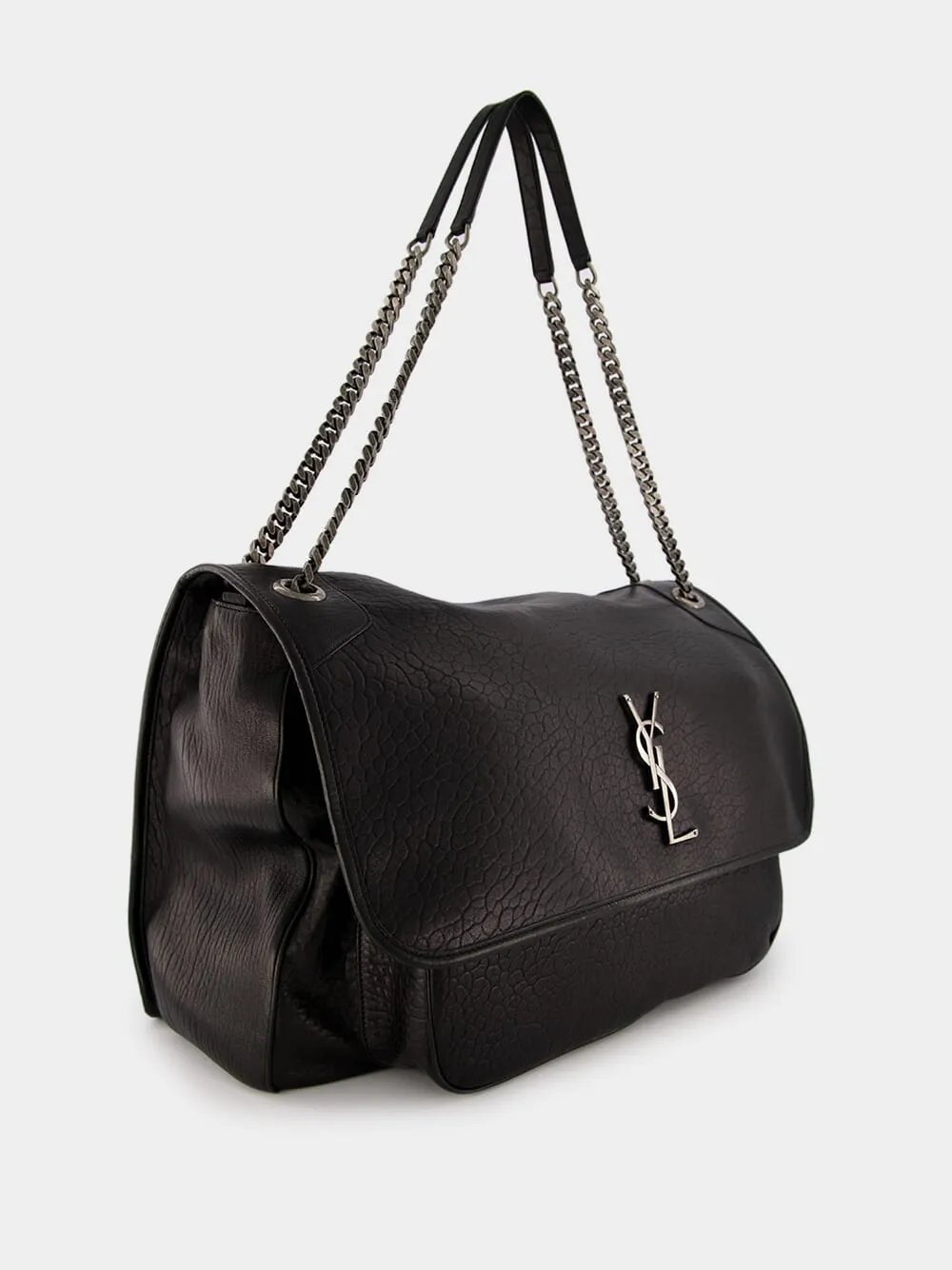 Niki Oversized Grained Lambskin Bag