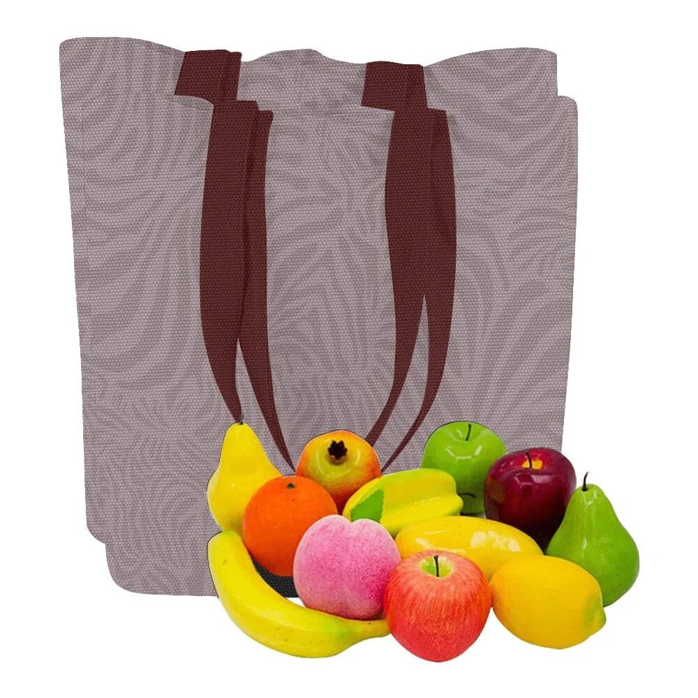 Non Disposable Grocery Bags Set, Thistle