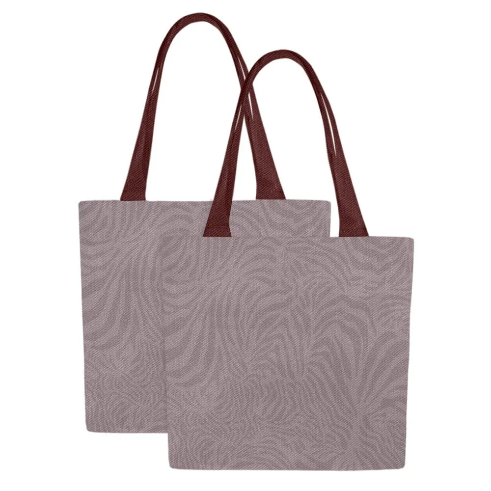 Non Disposable Grocery Bags Set, Thistle