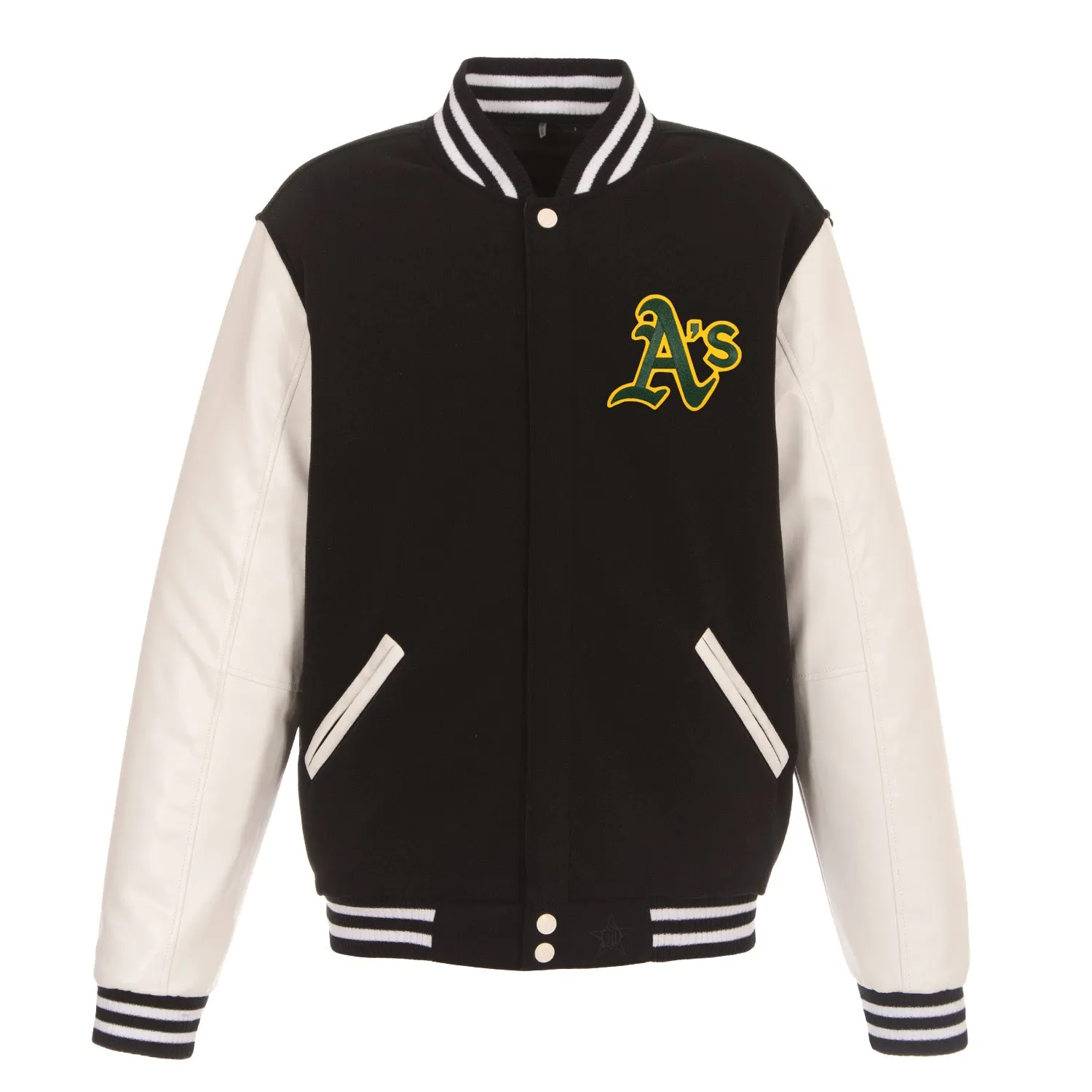 Oakland A's Reversible Varsity Jacket