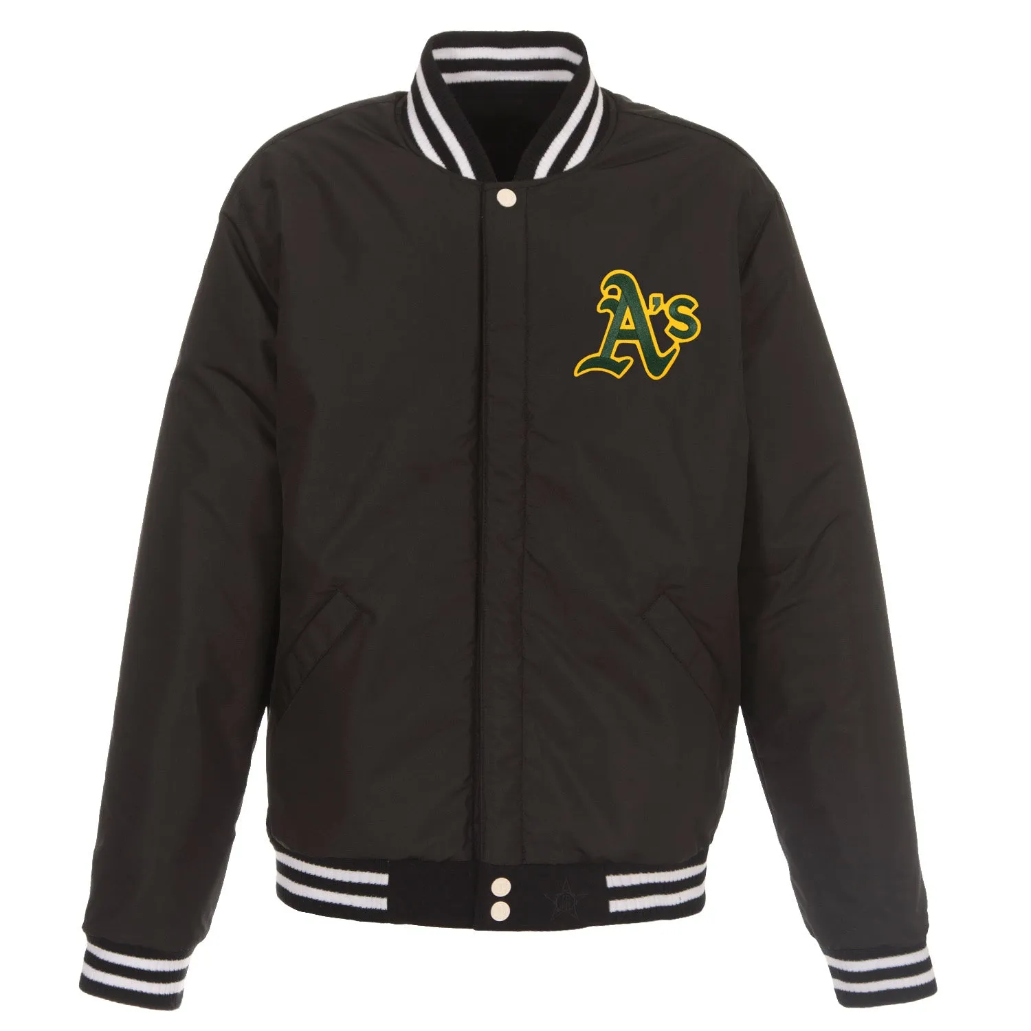 Oakland A's Reversible Varsity Jacket