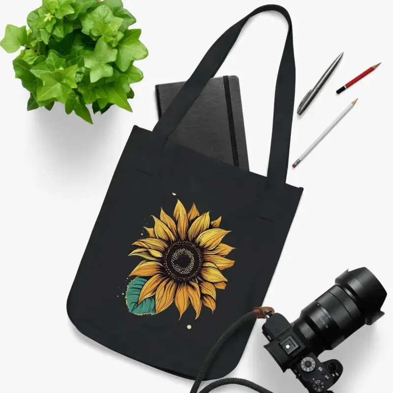 Organic Canvas Tote Bag for Nature Lovers