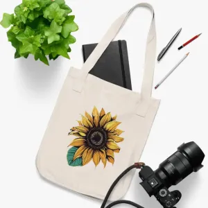 Organic Canvas Tote Bag for Nature Lovers