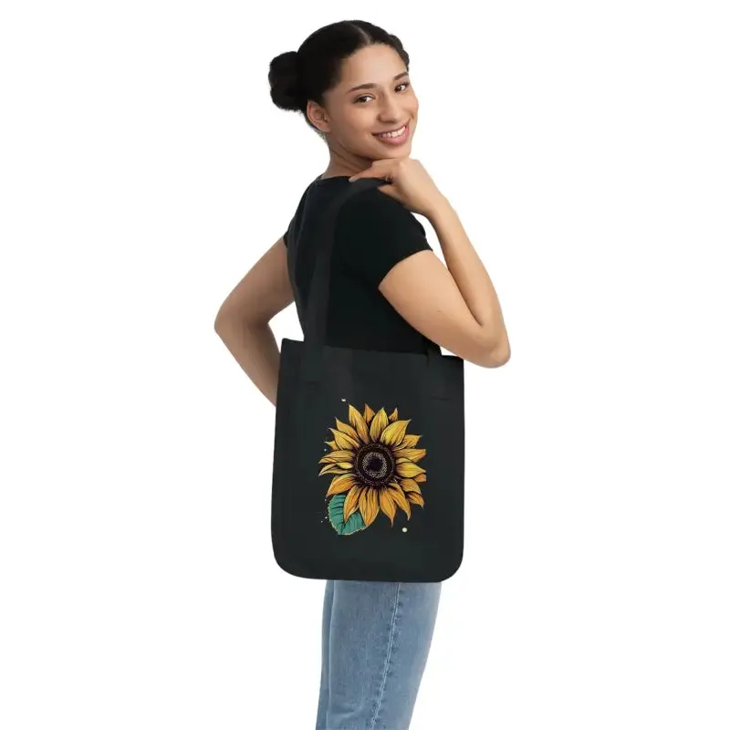 Organic Canvas Tote Bag for Nature Lovers