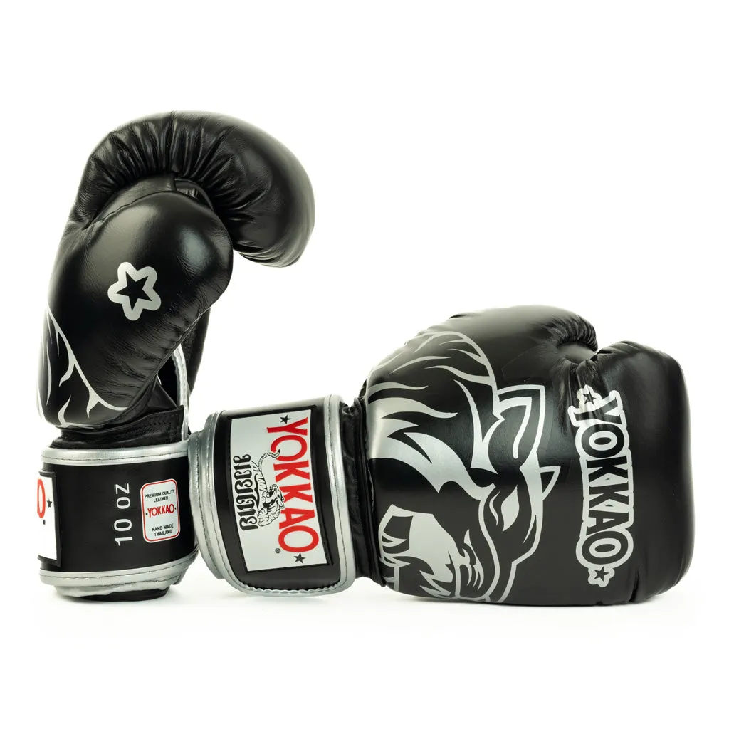 Original Boxing Gloves Silver