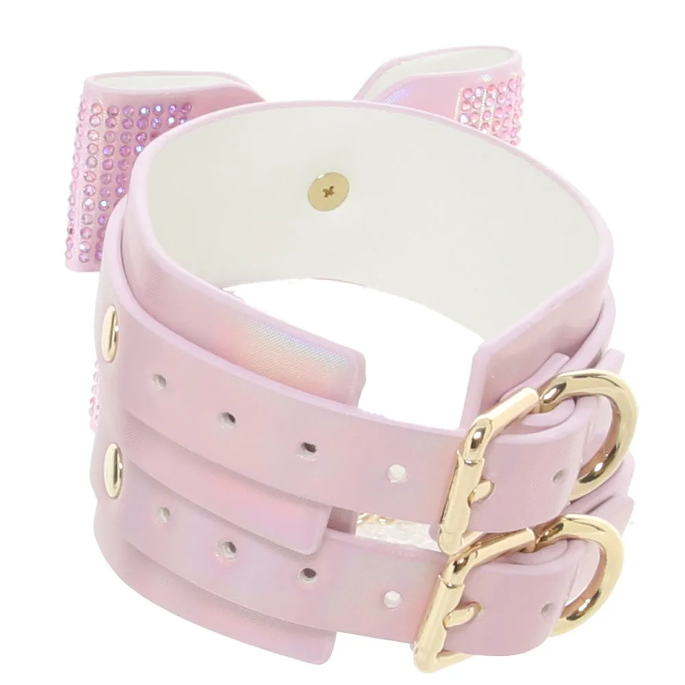 Ouch! Paris Collection Leg Cuffs in Pink