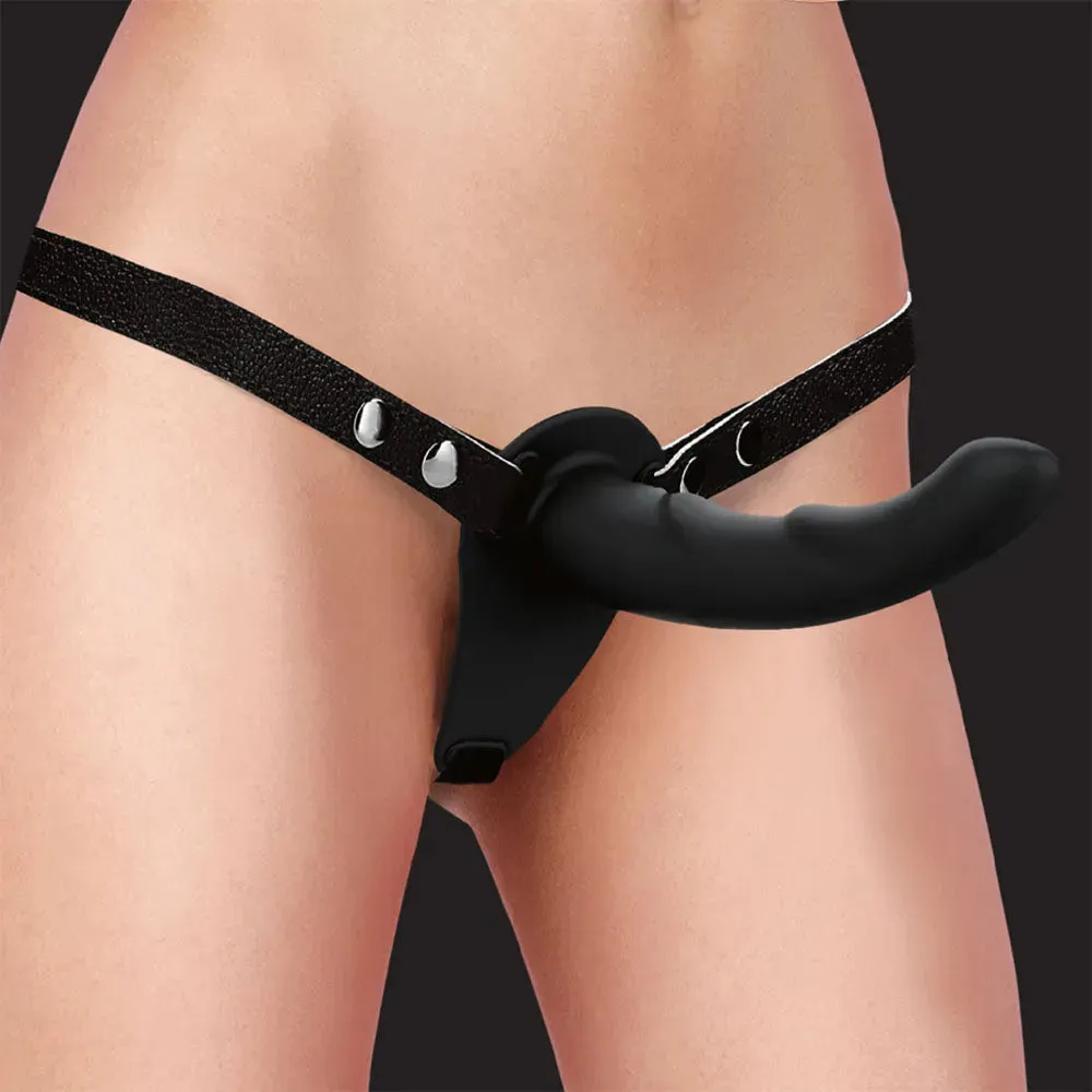 OUCH! Silicone Ridged Strap-On -