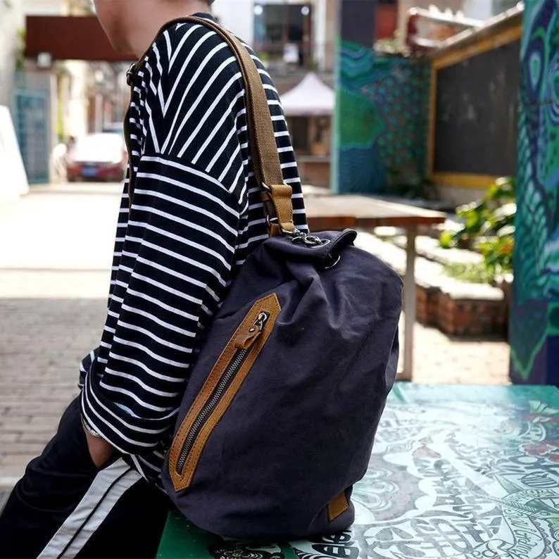 Outdoor Sling Backpack For Mens