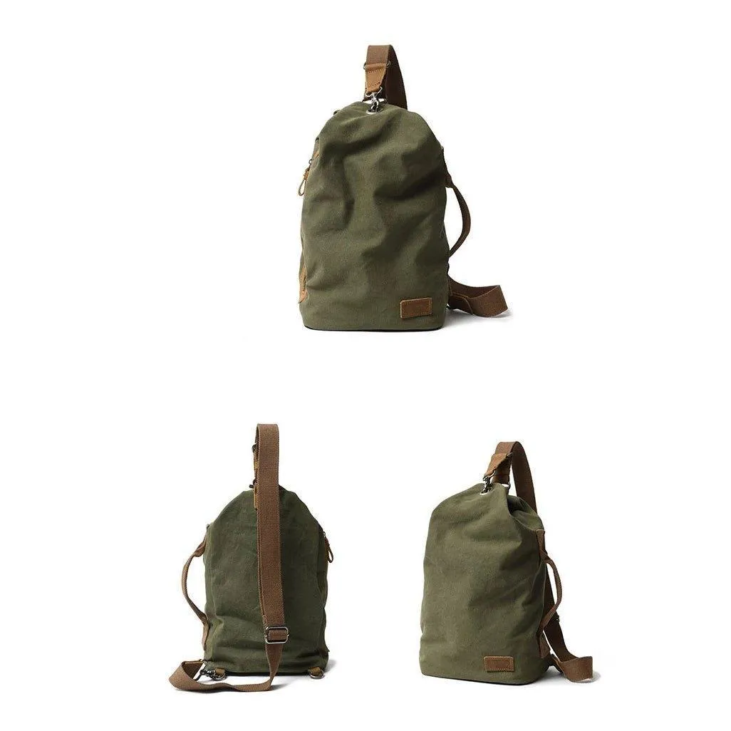 Outdoor Sling Backpack For Mens