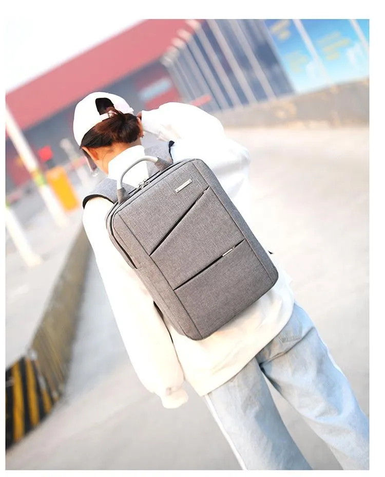 Package Multipurpose Student/Travel/Laptop Backpack- Ash