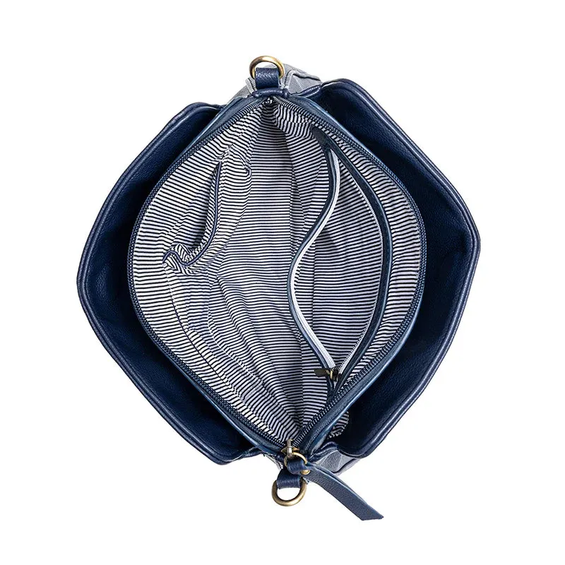 Paige - Deep Navy - Crossbody Bag