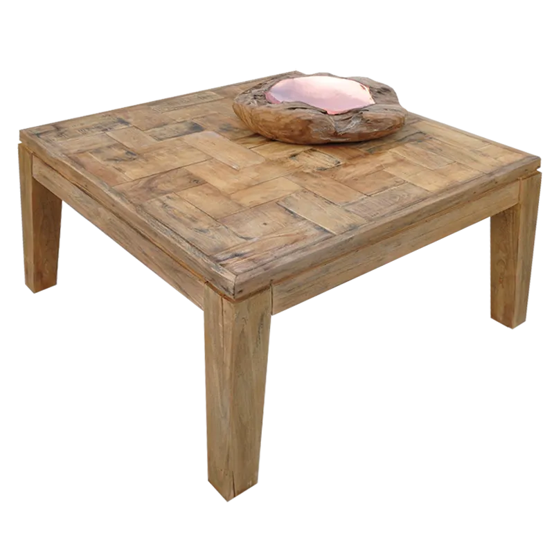 Patchwork Old Teak Coffee Table