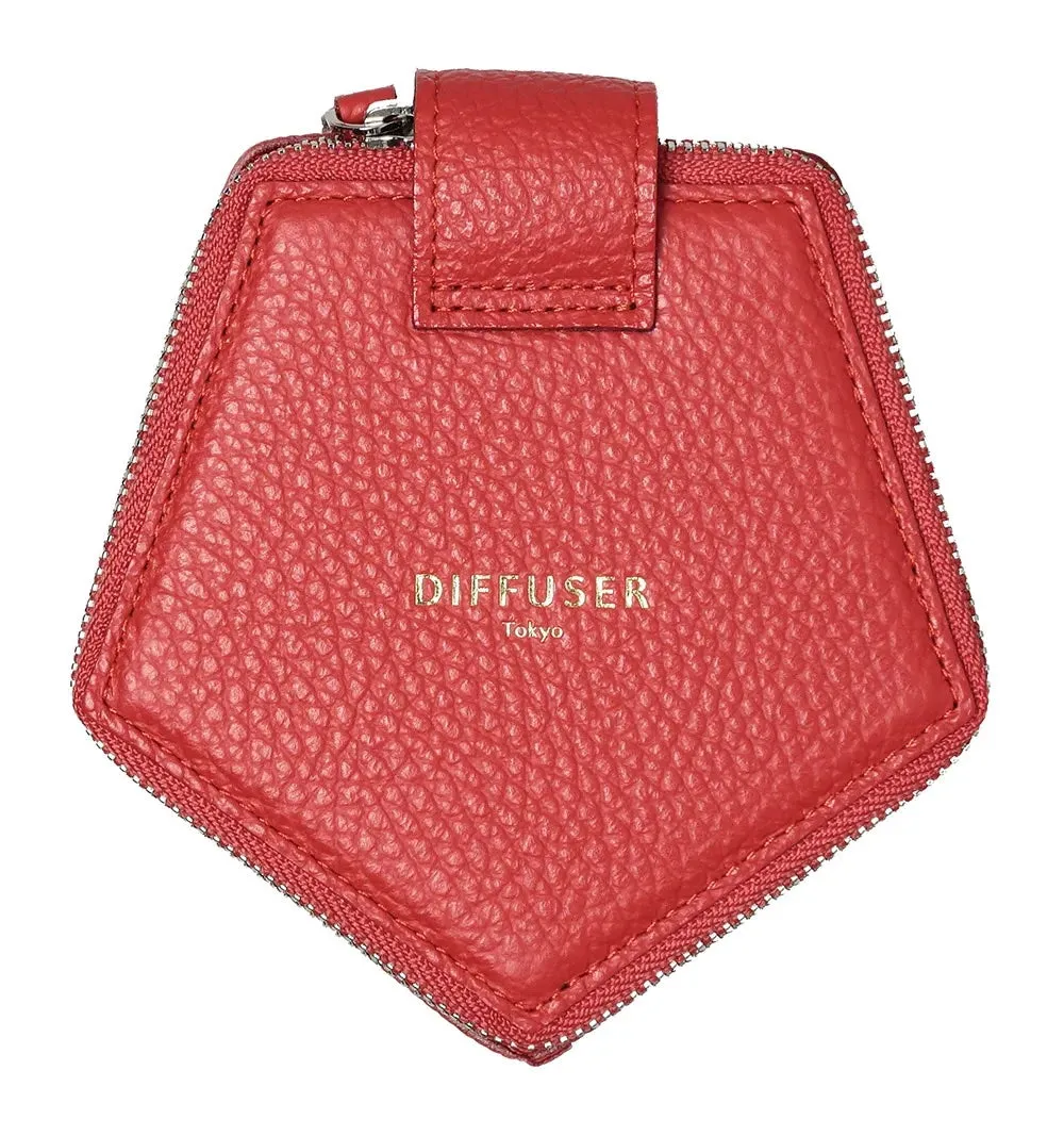 PENTAGON PRISM STORAGE BOX-Red / Navy