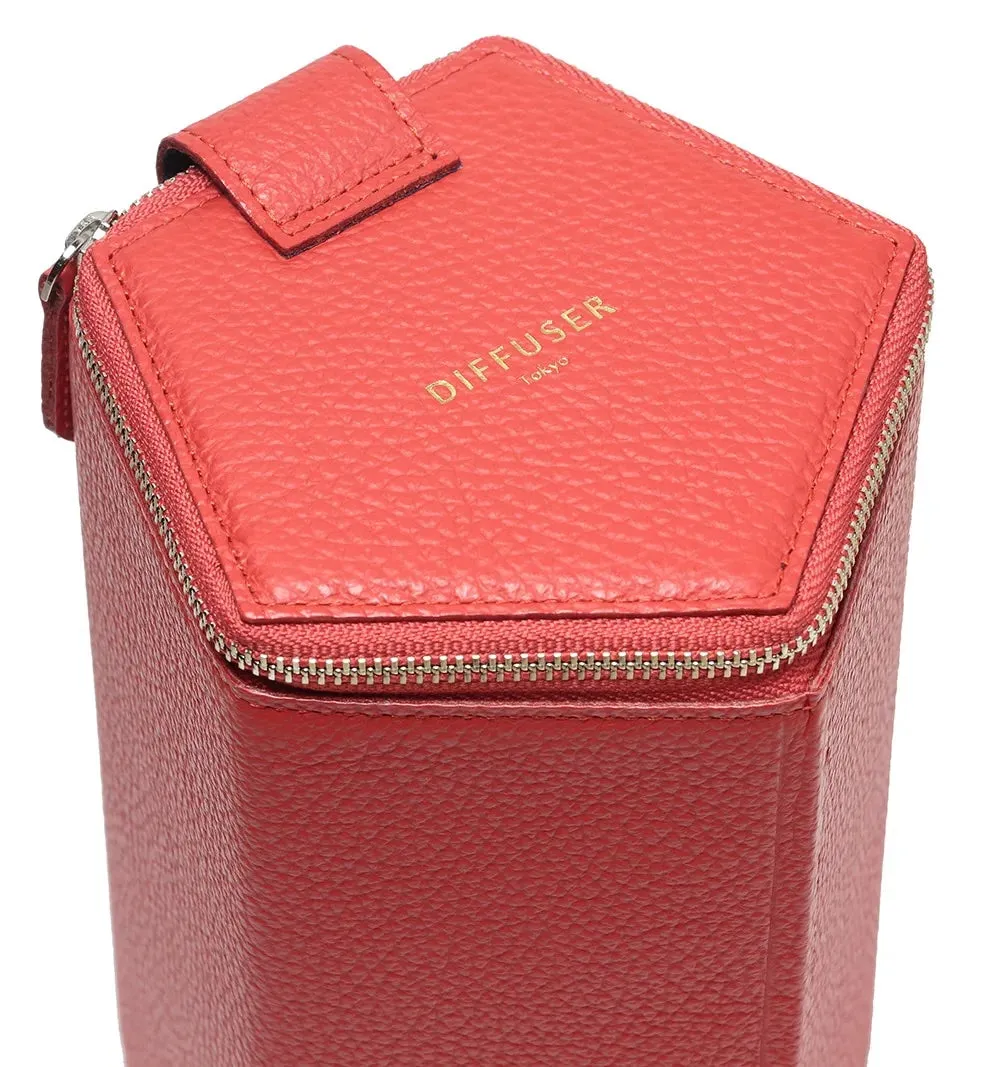 PENTAGON PRISM STORAGE BOX-Red / Navy