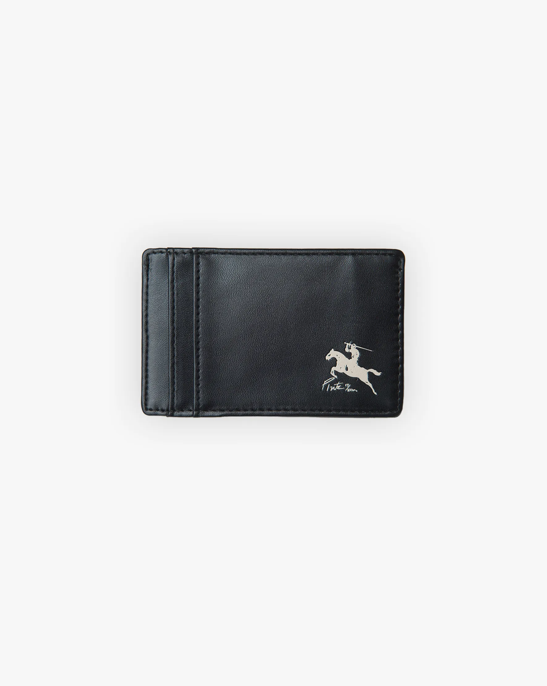 Pirate "By Any Means" Leather Card Holder