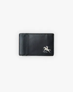 Pirate "By Any Means" Leather Card Holder