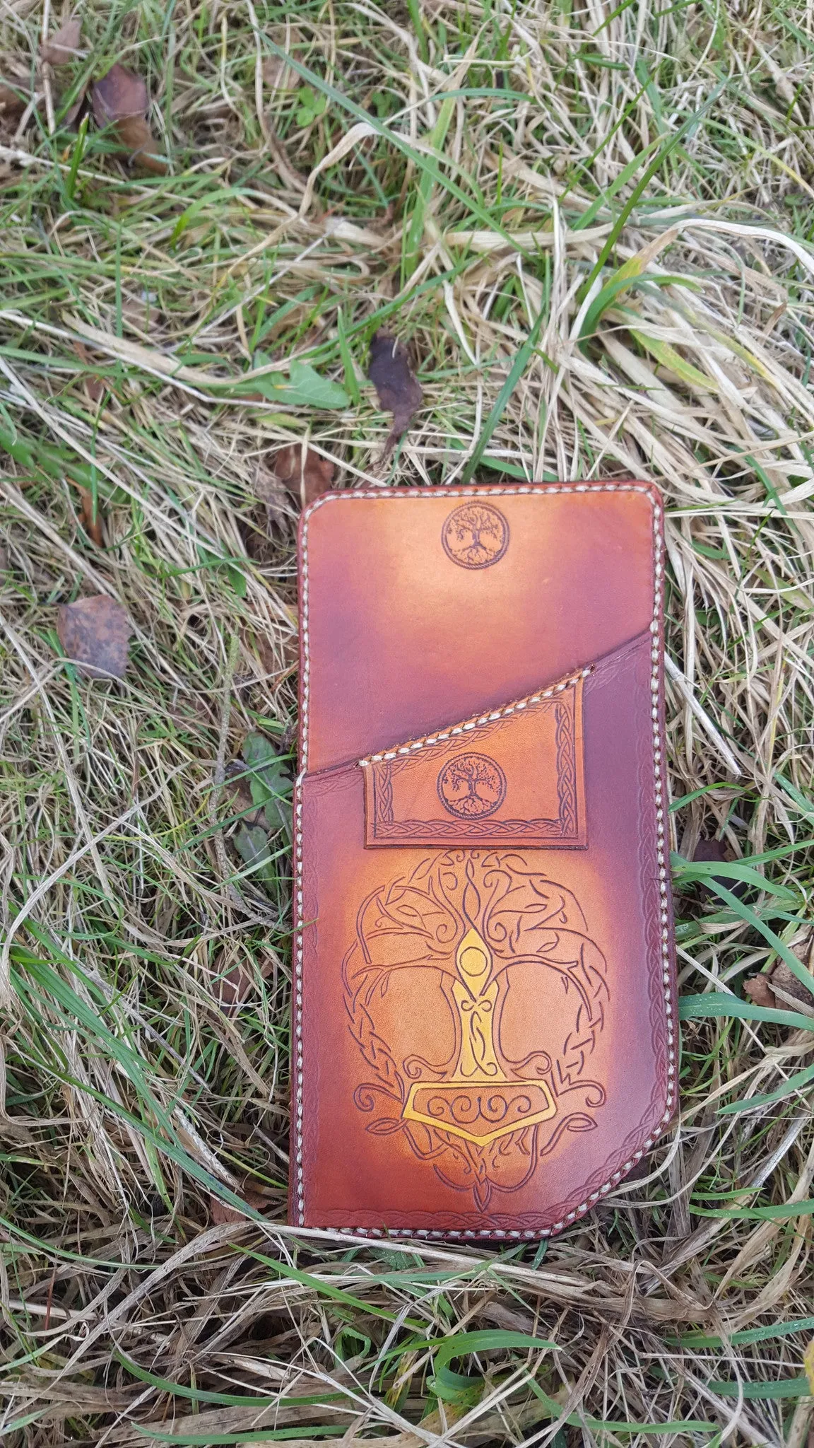 Pocket Quiver - Tree of Life with Mjolnir