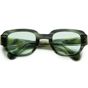Polar Skate Co x Sun Buddies Pyle Sunglasses Violet Green