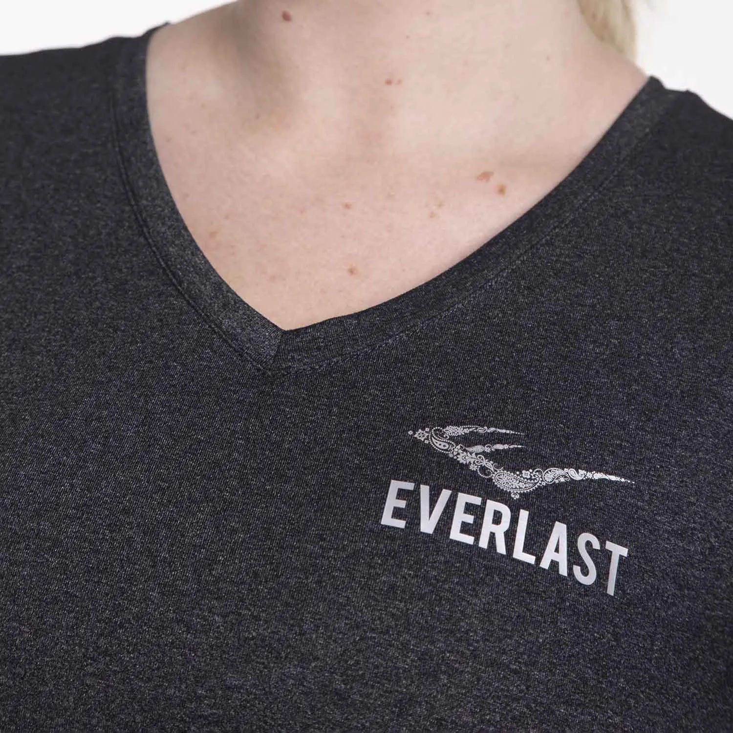 Polera M/C Basic Titanio Everlast