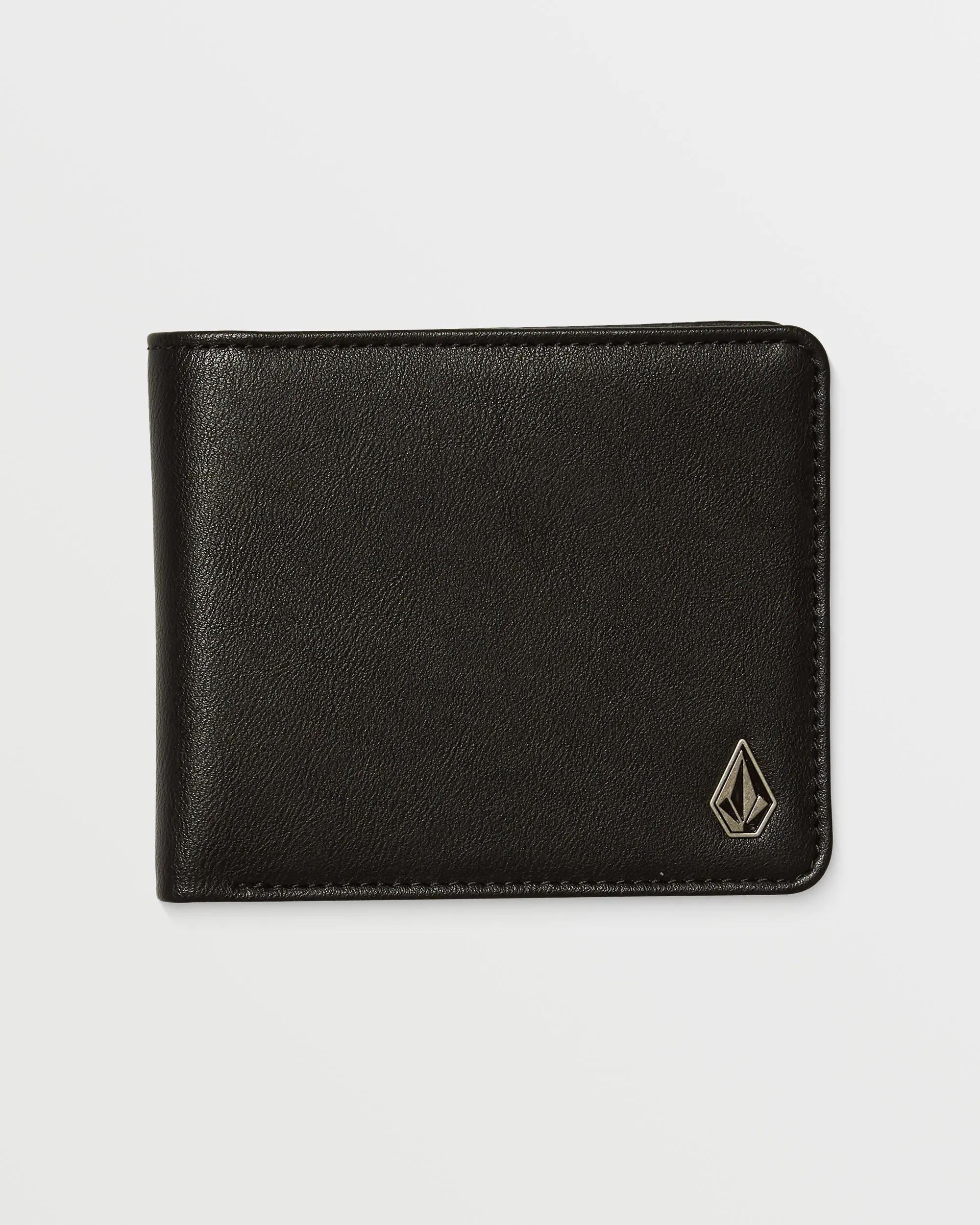 Portefeuille Slim Stone Large - BLACK