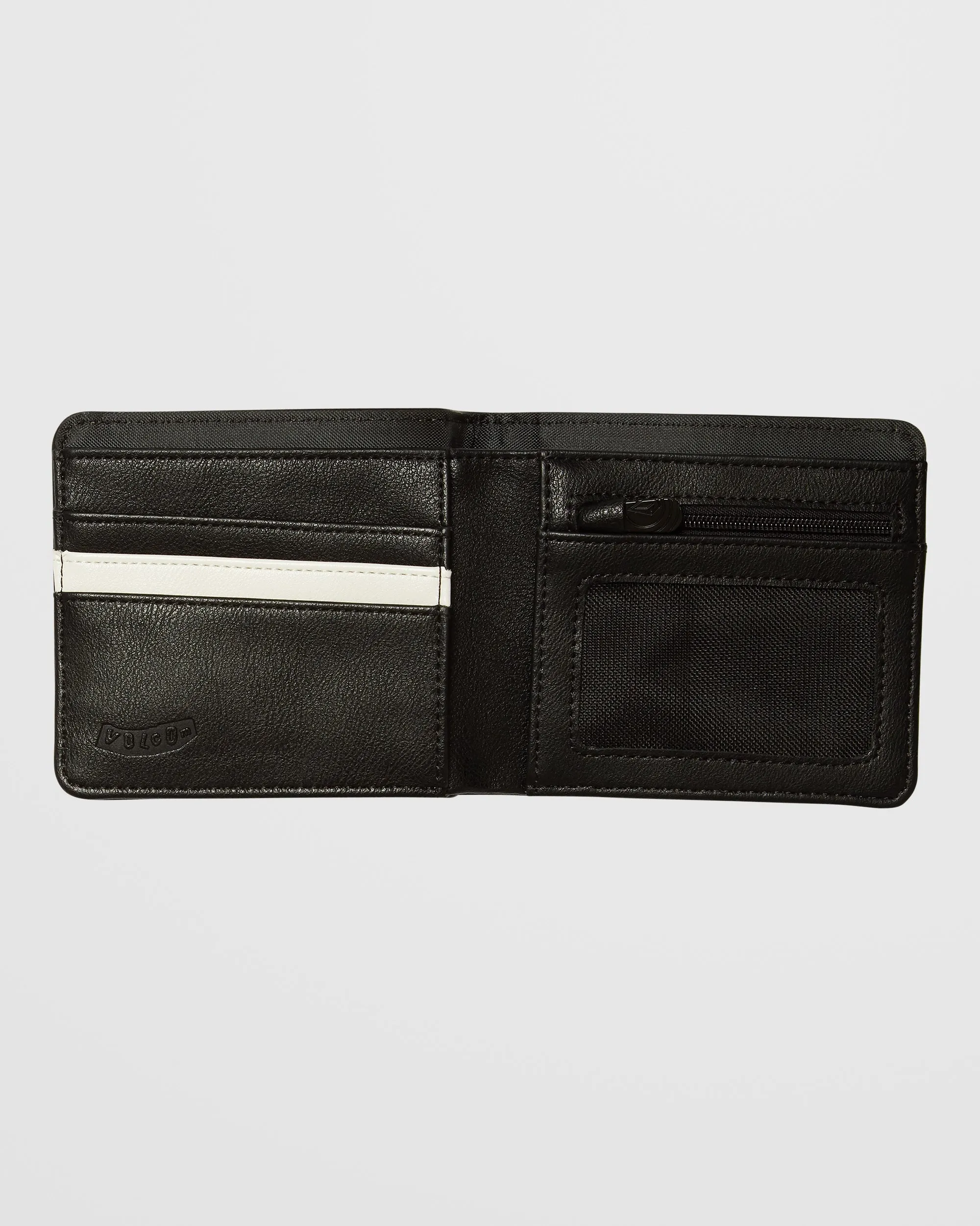 Portefeuille Slim Stone S - BLACK