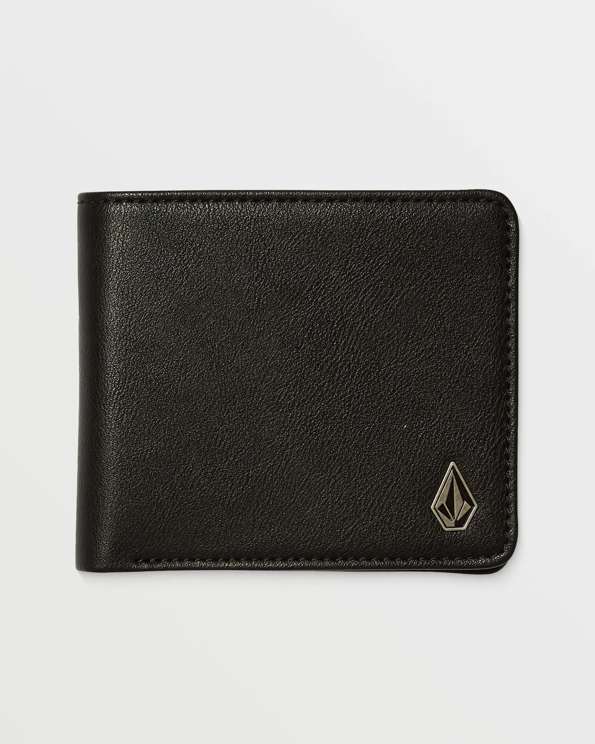 Portefeuille Slim Stone Small - BLACK
